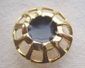 Gilded metal button