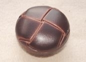 Mock leather button